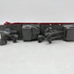 Lionel 6804 Vintage O Flatcar w/ USMC AA Gun Truck & Sound Truck EX/Box