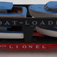 Lionel 6416 Vintage O Boat Loader with 4 Blue Boats - Rare VG