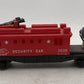 Lionel 3535 Vintage O AEC Security Car with Operating Searchlight VG