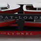 Lionel 6416 Vintage O Boat Loader with 4 Red Boats - Rare VG