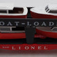Lionel 6416 Vintage O Boat Loader with 4 Red Boats - Rare VG