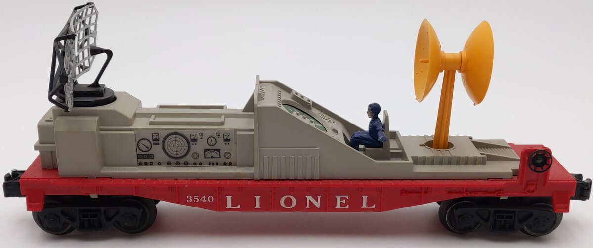 Lionel 3540 Vintage O Operating Radar Car VG