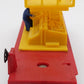 Lionel 6812 Vintage O Operating Track Maintenance Car w/Yellow Superstructure VG