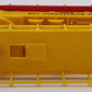 Lionel 6812 Vintage O Operating Track Maintenance Car w/Yellow Superstructure VG