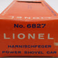 Lionel 6827 Vintage O Flatcar w/ Empty Power Shovel Box VG/Box