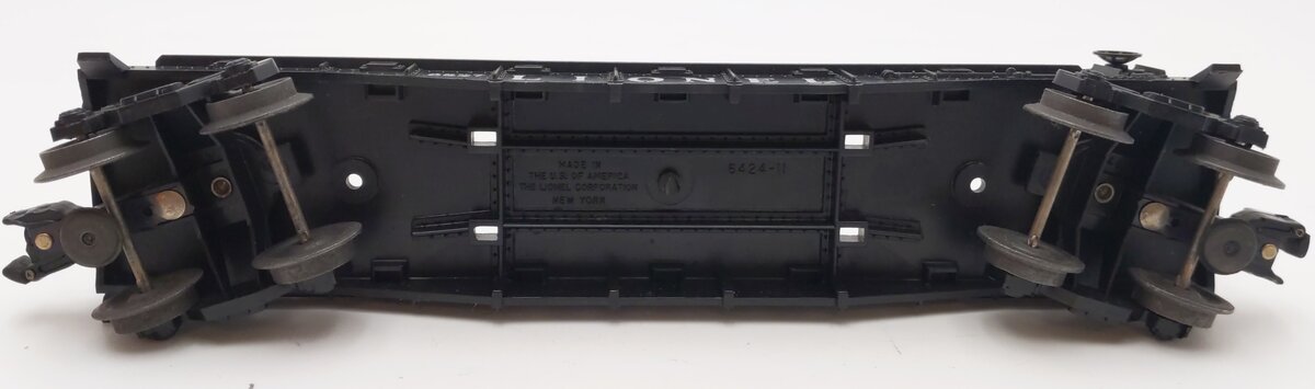 Lionel 6827 Vintage O Flatcar w/ Empty Power Shovel Box VG/Box