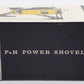 Lionel 6827 Vintage O Flatcar w/ Empty Power Shovel Box VG/Box