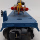 Lionel 6820 Vintage O Flatcar w/ Helicopter & Rockets VG
