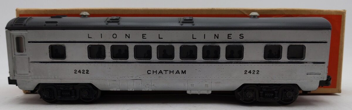 Lionel 2422 O Vintage Lionel Lines Chatham Lighted Pullman Car #2422 VG/Box