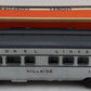 Lionel 2423 Vintage O Lionel Lines Hillside Lighted Observation Car w Gray Roof VG/Box