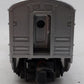 Lionel 2429 Vintage O Livingston Illuminated Passenger Car with Silver Roof VG/Box