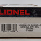 Lionel 6-16358 O Gauge Louisville & Nashville Gondola with Coil Covers EX/Box
