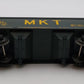 Lionel 6-17004 O Gauge MKT Centerflow 2-Bay Covered Hopper MT/Box