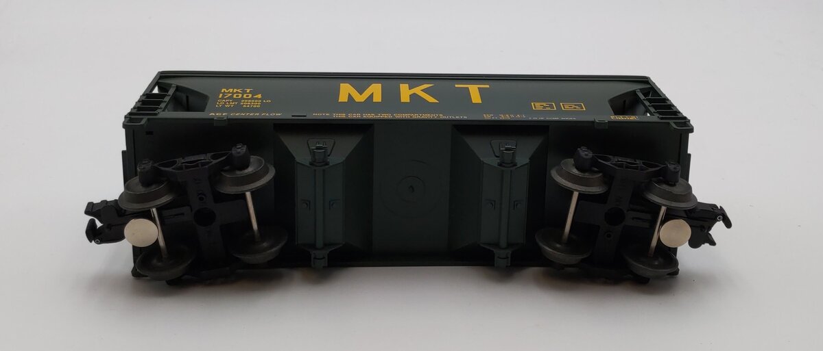 Lionel 6-17004 O Gauge MKT Centerflow 2-Bay Covered Hopper MT/Box