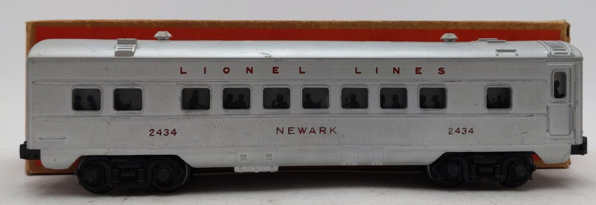 Lionel 2434 Vintage O Lionel Lines Illuminated Newark Passenger Car VG/Box