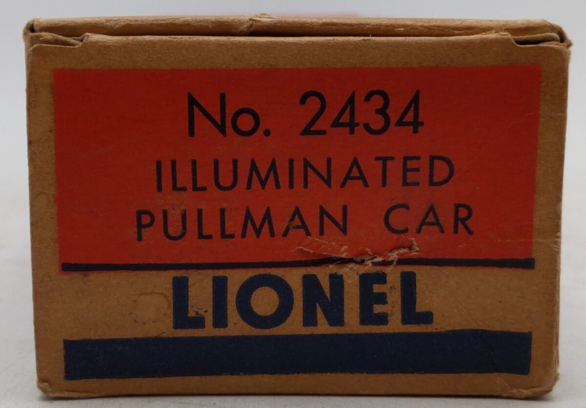 Lionel 2434 Vintage O Lionel Lines Illuminated Newark Passenger Car VG/Box