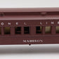 Lionel 2627 Vintage O Lionel Lines Madison Heavyweight "Madison" Passenger Car VG/Box