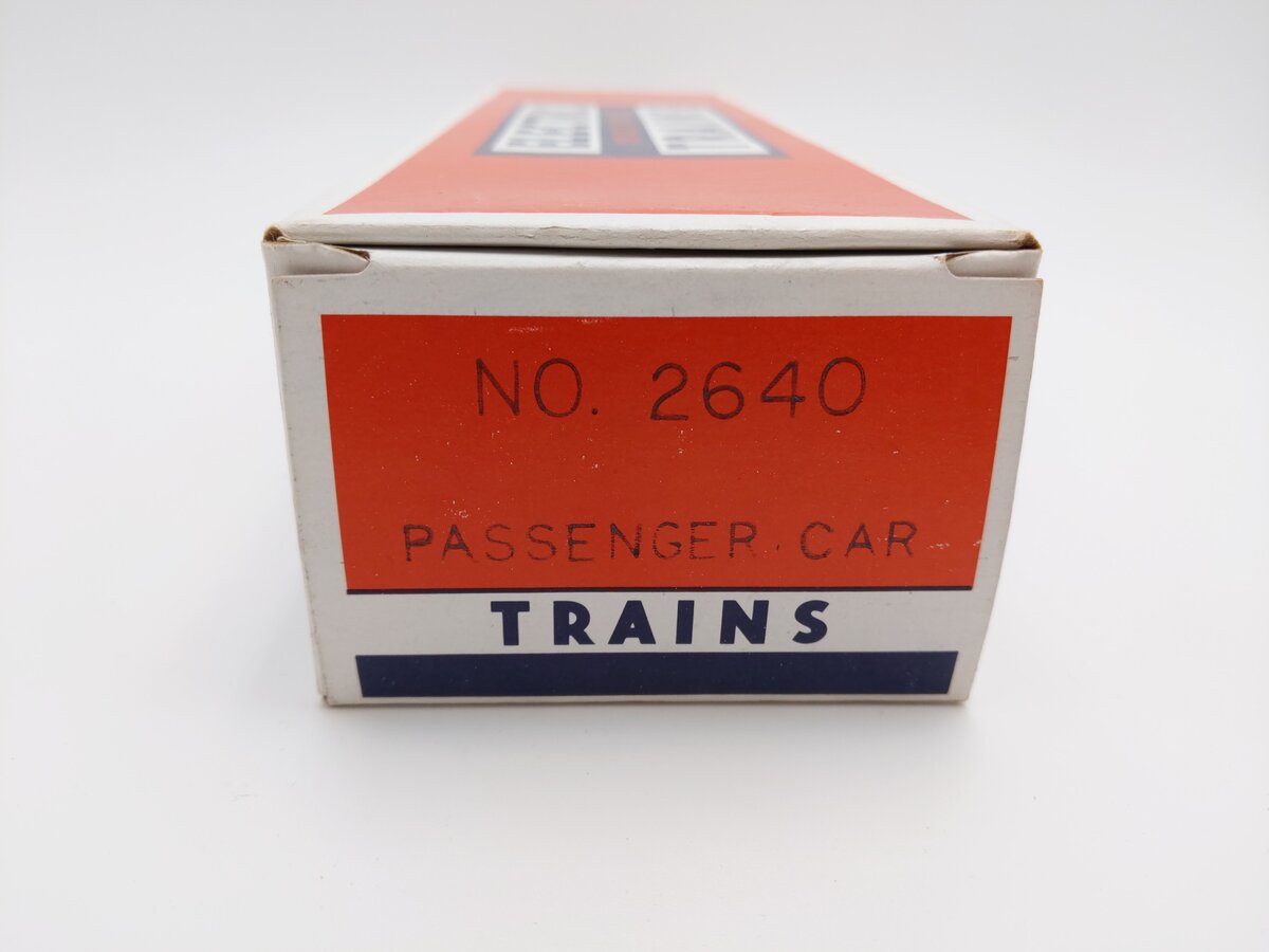 Lionel 2436 Vintage O Lionel Lines Illuminated Mooseheart Observation Car EX