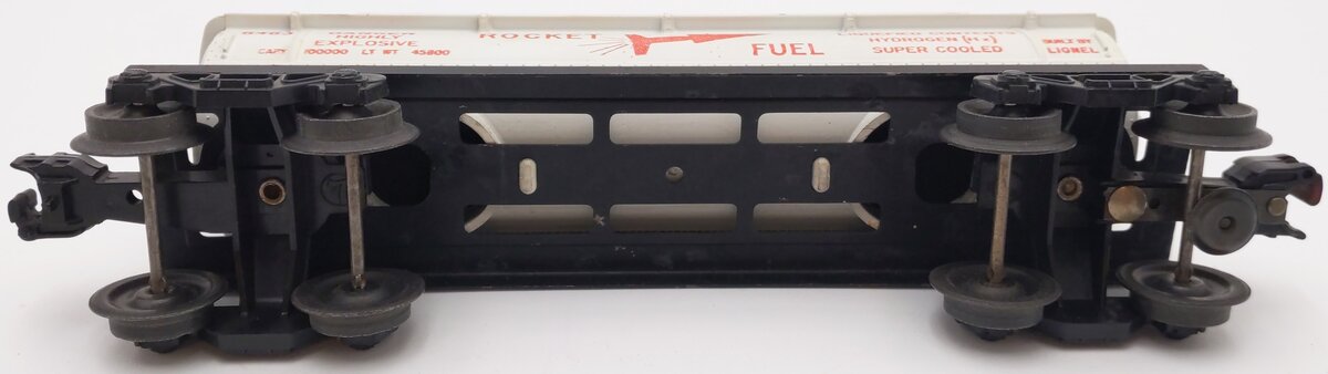 Lionel 6463 Vintage O Rocket Fuel Double Dome Tank Car VG