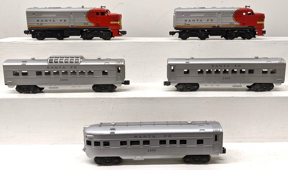 Lionel 11590 Vintage O Postwar Set: 212P/212T, 2404, 2405, 2406 EX/Box