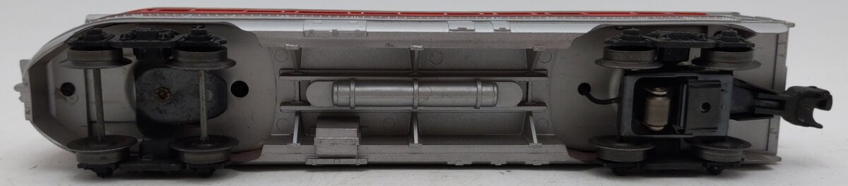 Lionel 2446 Vintage O Lionel Lines Summit Solid Red Stripe Observation Car VG/Box