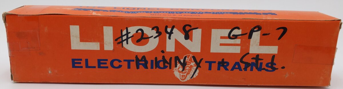 Lionel 2521 Vintage O President McKinley Gold Stripe Aluminum Observation Car VG/Box