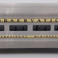 Lionel 2521 Vintage O President McKinley Gold Stripe Aluminum Observation Car VG/Box