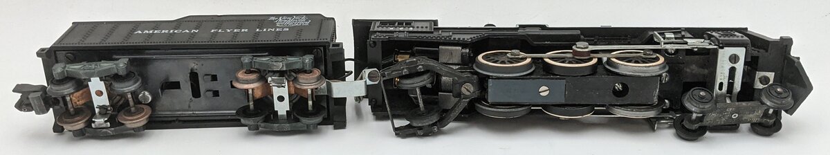 American Flyer 293 Vintage S NY, NH & Hartford 4-6-2 Steam Locomotive & Tender VG