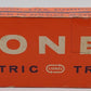 Lionel 2522 Vintage O President Harrison Gold Strip Aluminum Vista Dome Car VG/Box