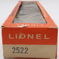 Lionel 2522 Vintage O President Harrison Gold Strip Aluminum Vista Dome Car VG/Box