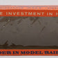 Lionel 2522 Vintage O President Harrison Gold Strip Aluminum Vista Dome Car VG/Box