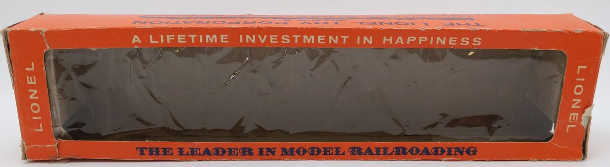Lionel 2522 Vintage O President Harrison Gold Strip Aluminum Vista Dome Car VG/Box