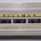 Lionel 2523 Vintage O President Garfield Gold Stripe Aluminum Pullman Car VG/Box