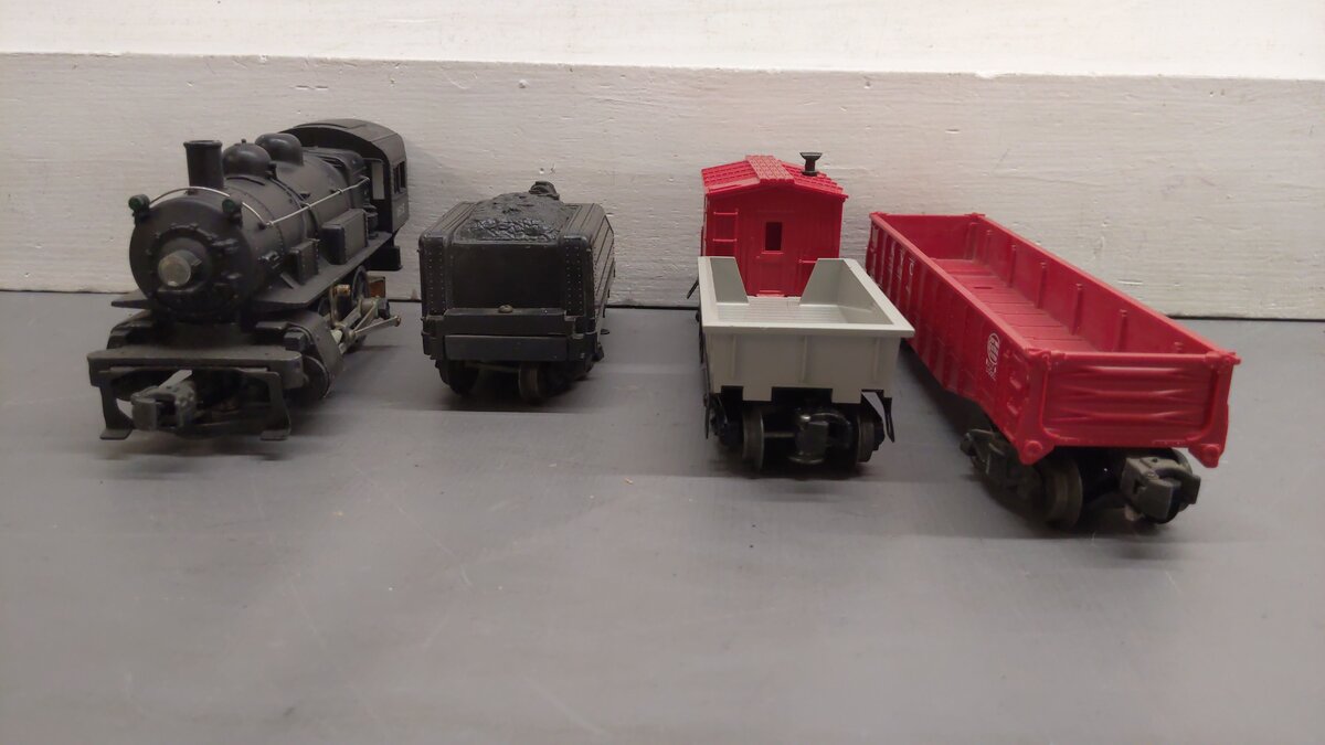 Lionel 1527 Vintage O 1615 Work Train Set w/1615T,6462,6119 VG/Box