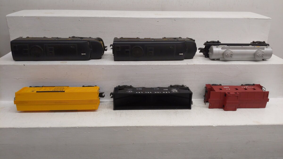 Lionel 1467W Vintage O 2032 Erie Diesel Freight Set w/ 6456 6656 6465 6357-25 VG/Box