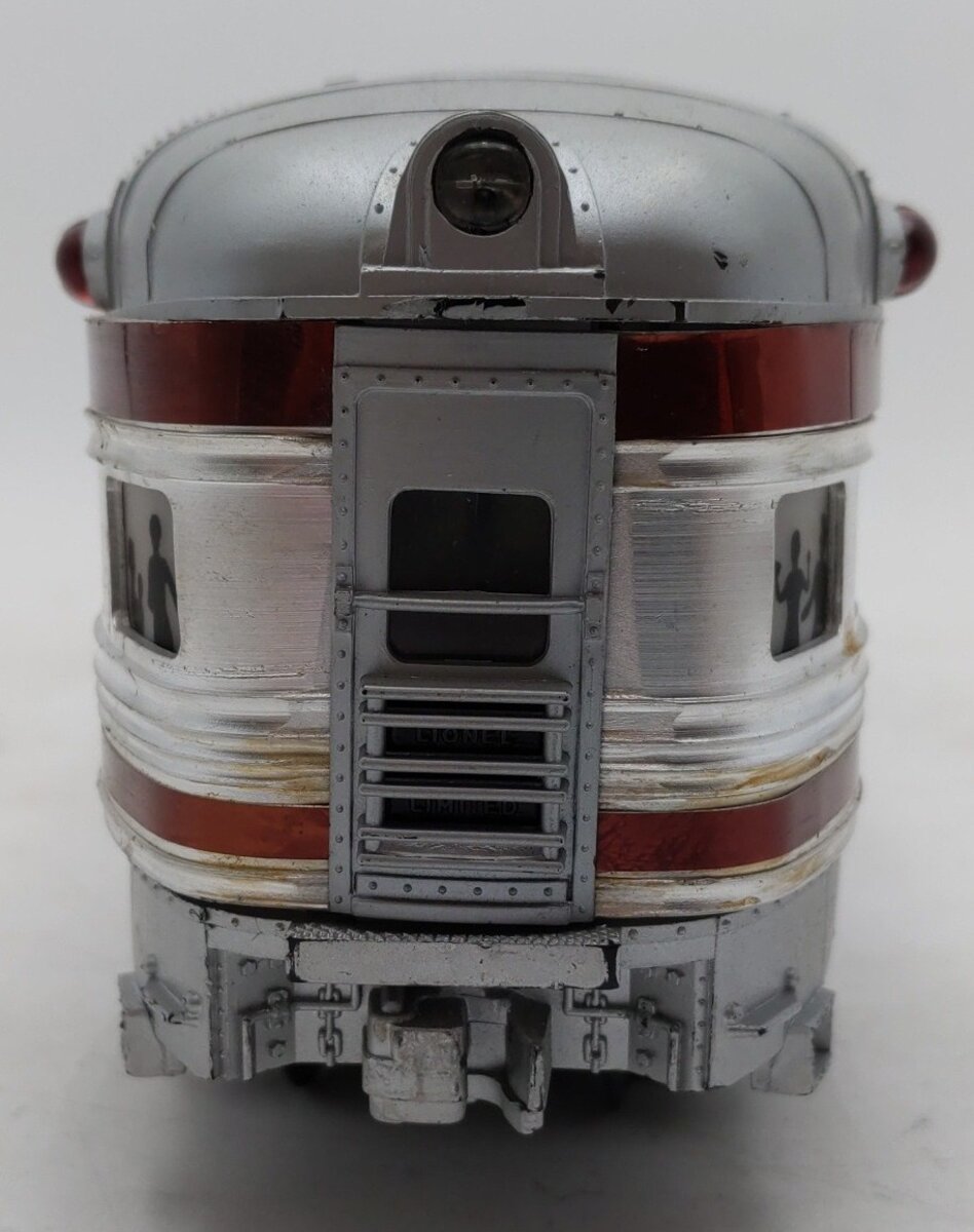 Lionel 2541 Vintage O Pennsylvania Alexander Hamilton Aluminum Observation Car VG