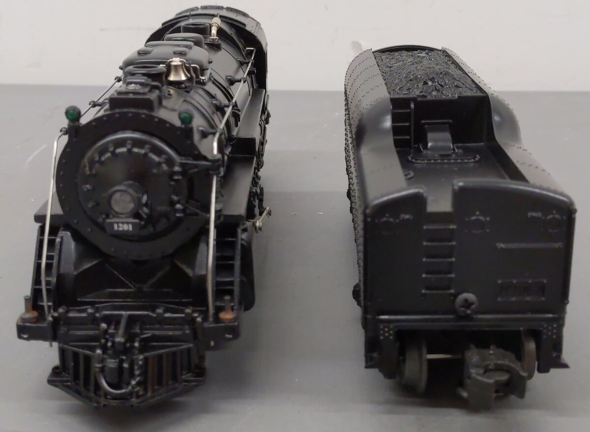 Lionel 6-18022 O Gauge Pere Marquette 2-8-4 Berkshire Steam Locomotive & Tender EX/Box