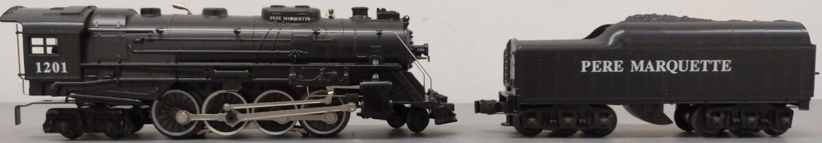 Lionel 6-18022 O Gauge Pere Marquette 2-8-4 Berkshire Steam Locomotive & Tender EX/Box