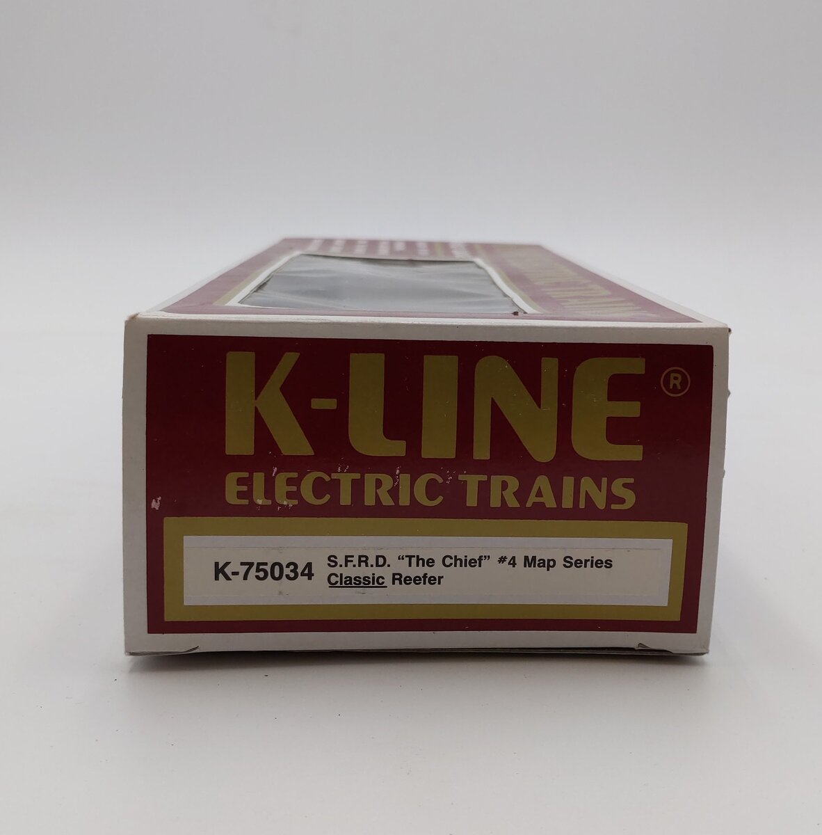 K-Line K75034 Santa Fe Chief #4 Map Series, Reefer NIB