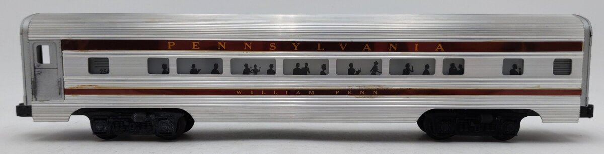 Lionel 2543 Vintage O Gauge Pennsylvania Aluminum 