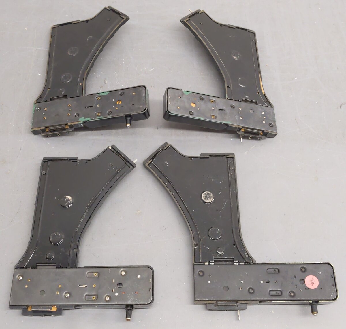 Lionel O22 & 6-5133 Vintage O Left-Hand & Right-Hand Remote Control Switches (4) VG
