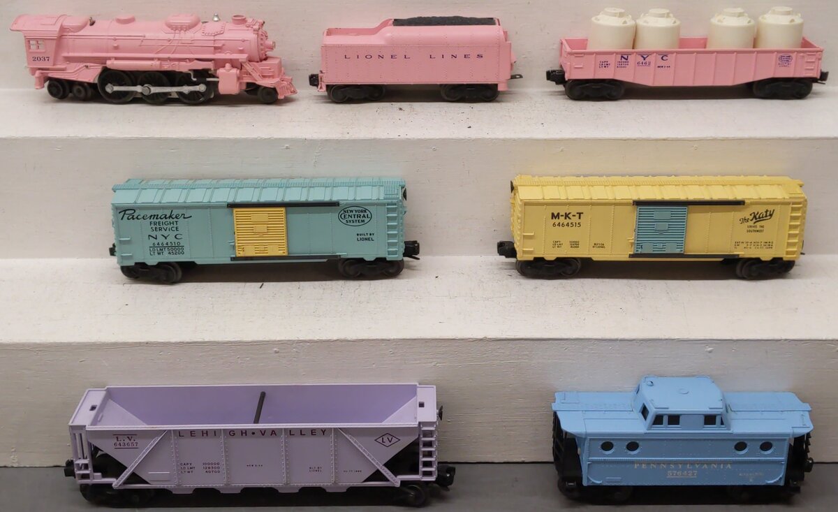 Lionel 1587S Vintage O Girls'' Train Set w/Original Set Box & Transformer - Extr VG/Box