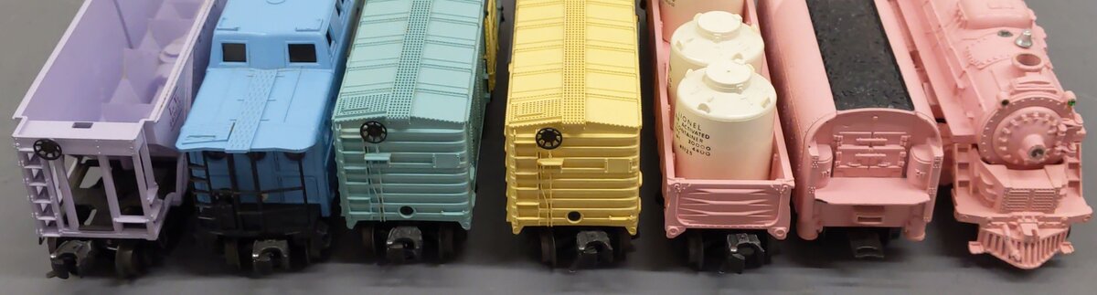 Lionel 1587S Vintage O Girls'' Train Set w/Original Set Box & Transformer - Extr VG/Box