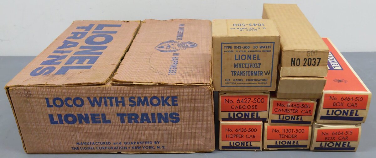 Lionel 1587S Vintage O Girls'' Train Set w/Original Set Box & Transformer - Extr VG/Box