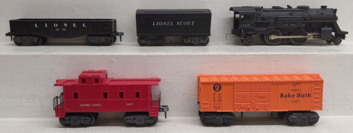 Lionel 1119 Vintage O 1951 Scout Freight Set VG/Box