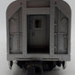 Lionel 2561 Vintage O Santa Fe Vista Valley Red Stripe Aluminum Observation Car VG