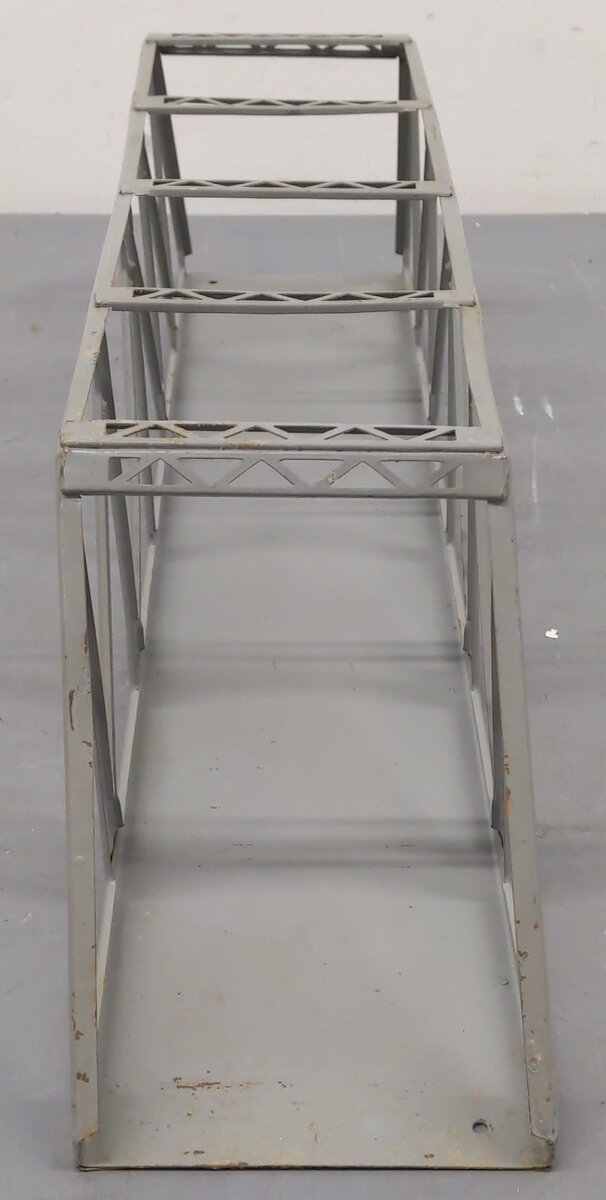 Lionel 317 Vintage O 24 Inch Gray Metal Trestle Bridge VG