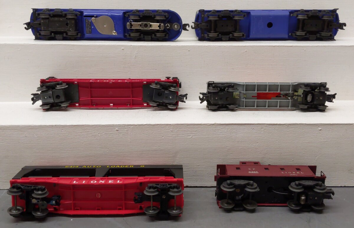 Lionel 1563W Vintage O Wabash 2240P/C AB Freight Set w/6467,3620,6414,6357 EX/Box