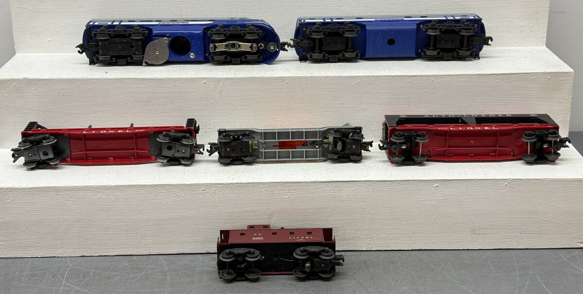 Lionel 1563W Vintage O Wabash 2240P/C AB Freight Set w/6467,3620,6414,6357 LN/Box