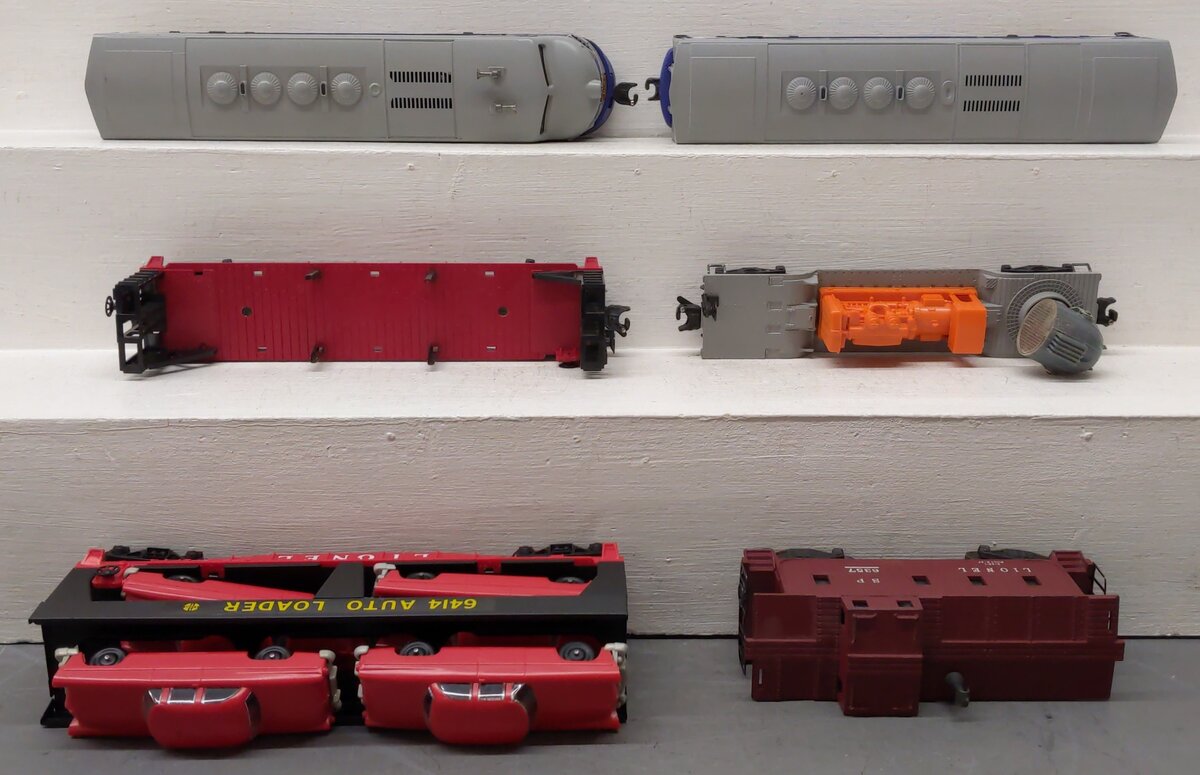 Lionel 1563W Vintage O Wabash 2240P/C AB Freight Set w/6467,3620,6414,6357 EX/Box